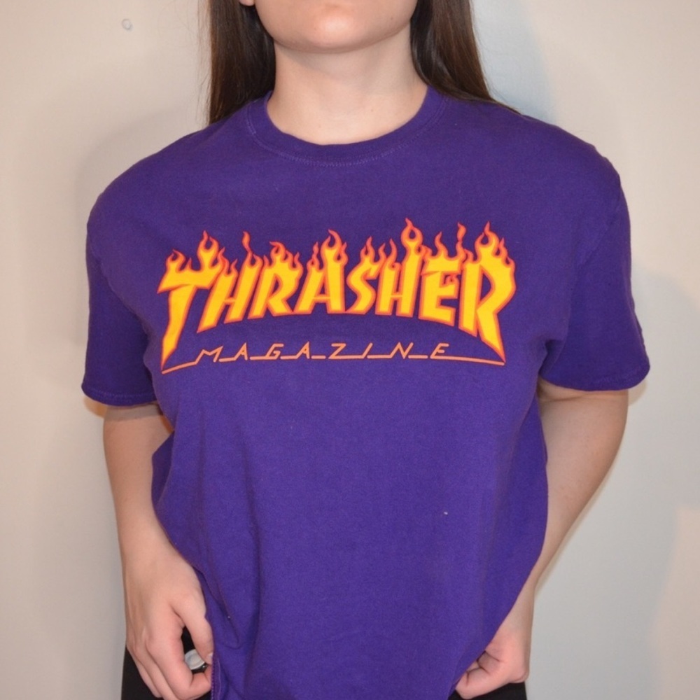 Purple Thrasher Tee